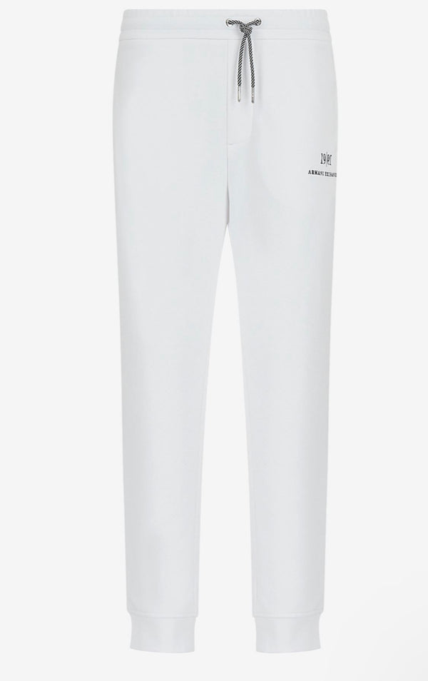 ARMANI EXCHANGE 30TH ANNIVERSARY SWEATPANTS (White)