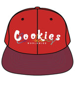 COOKIES VERSAILLES TWILL SNAPBACK CAP W/ EMBROIDERED LOGOS (1551X4956)