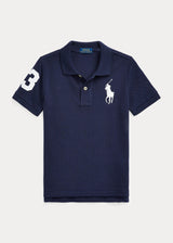 Polo Ralph Lauren Boys Big Pony Cotton Mesh Polo Shirt