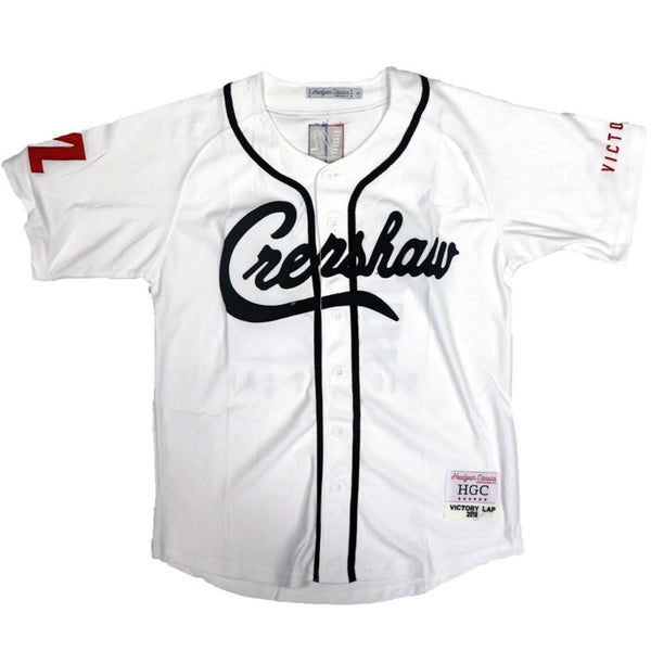 Headgear Classics Nipsey Crenshaw Baseball Jersey (Red) - ShopperBoard