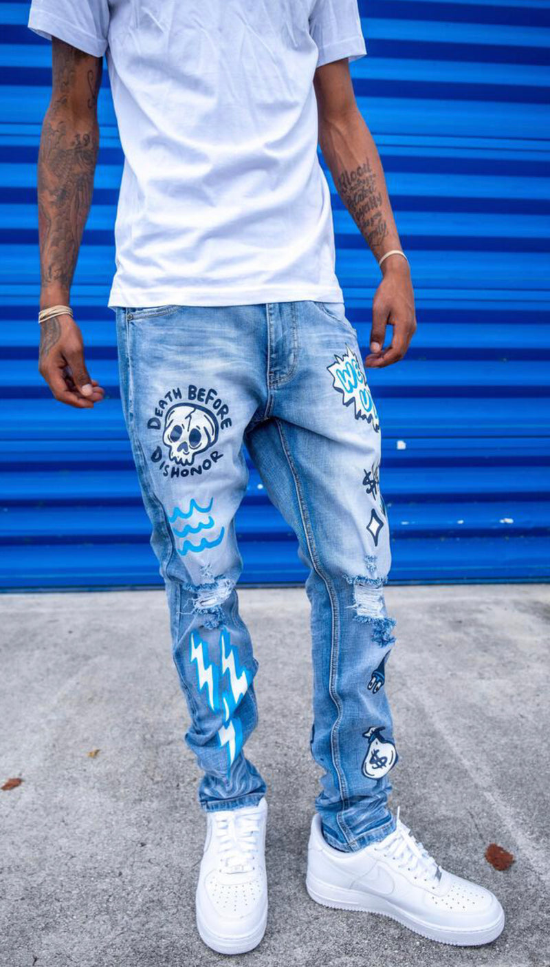 Capital Denim  Light Blue Jeans