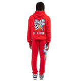 GIFTS OF FORTUNE Indian Warrior Hoodie | Red