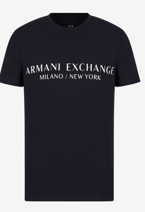 Armani exchange crew neck tee (black)