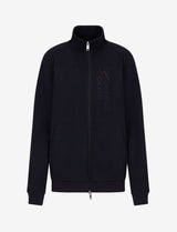 Armani exchange (navy zip up Sweatshirt)