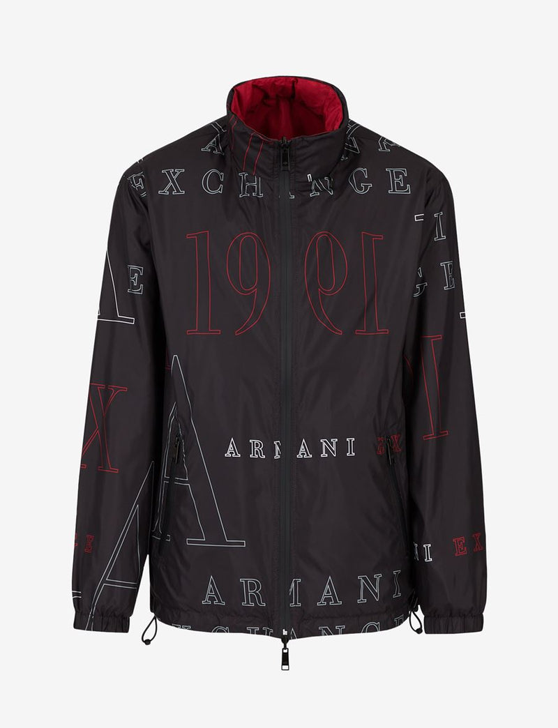 armani exchange reversible light Jacket