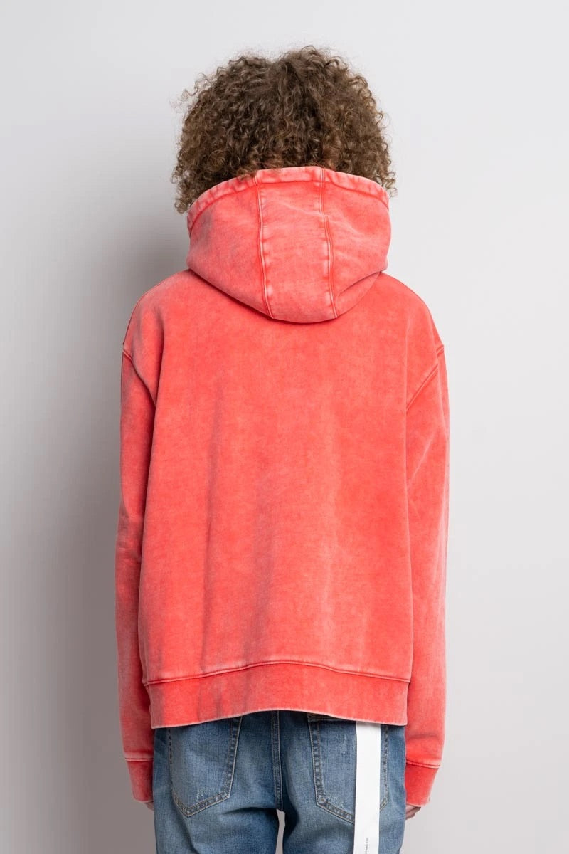 NEON DENIM N FOR NEON HOODIE - RED