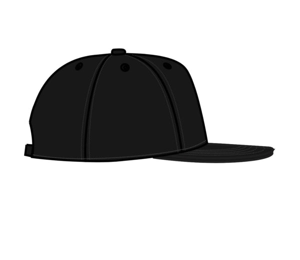 CHANGING LANES TWILL CONTRAST PANELED SNAPBACK CAP W/