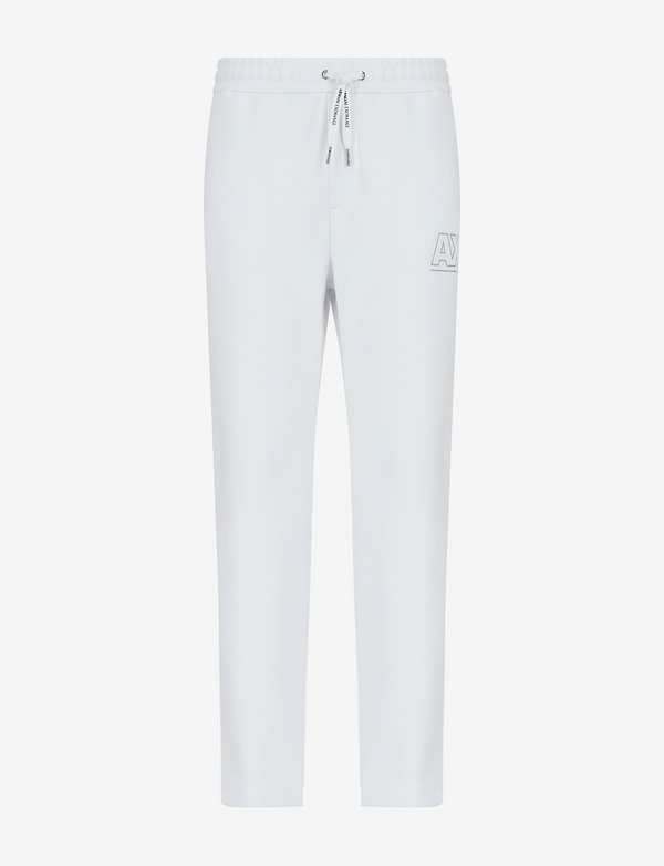 Armani Exchange white silver Jogger pants