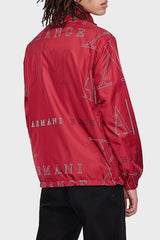 armani exchange reversible black red Jacket