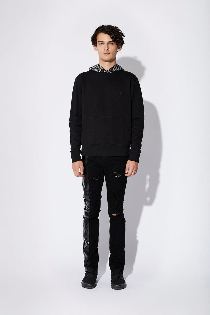 RtA Dion sweatshirt |Black studs