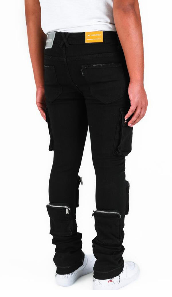 PHEELINGS"NEVER LOOK BACK" CARGO STACK DENIM