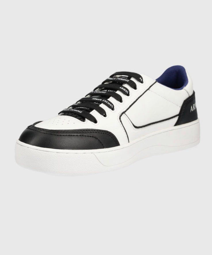 Armani Exchange Black White Shoes