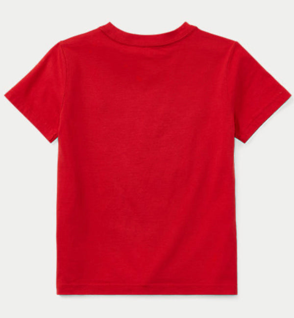 Polo Ralph Lauren (Boys 2-7) Cotton Jersey Crewneck red Tee