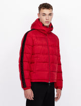 Armani exchange (red black hoodie zip up jacket)