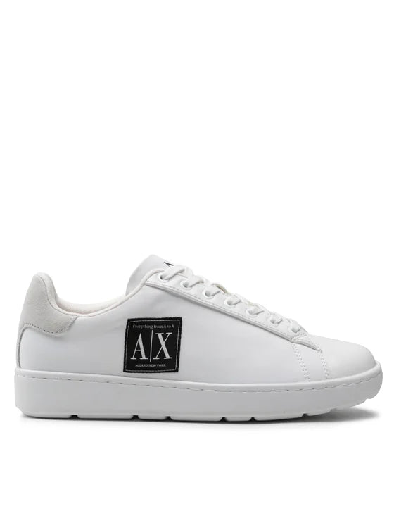 Armani Exchange white shoes