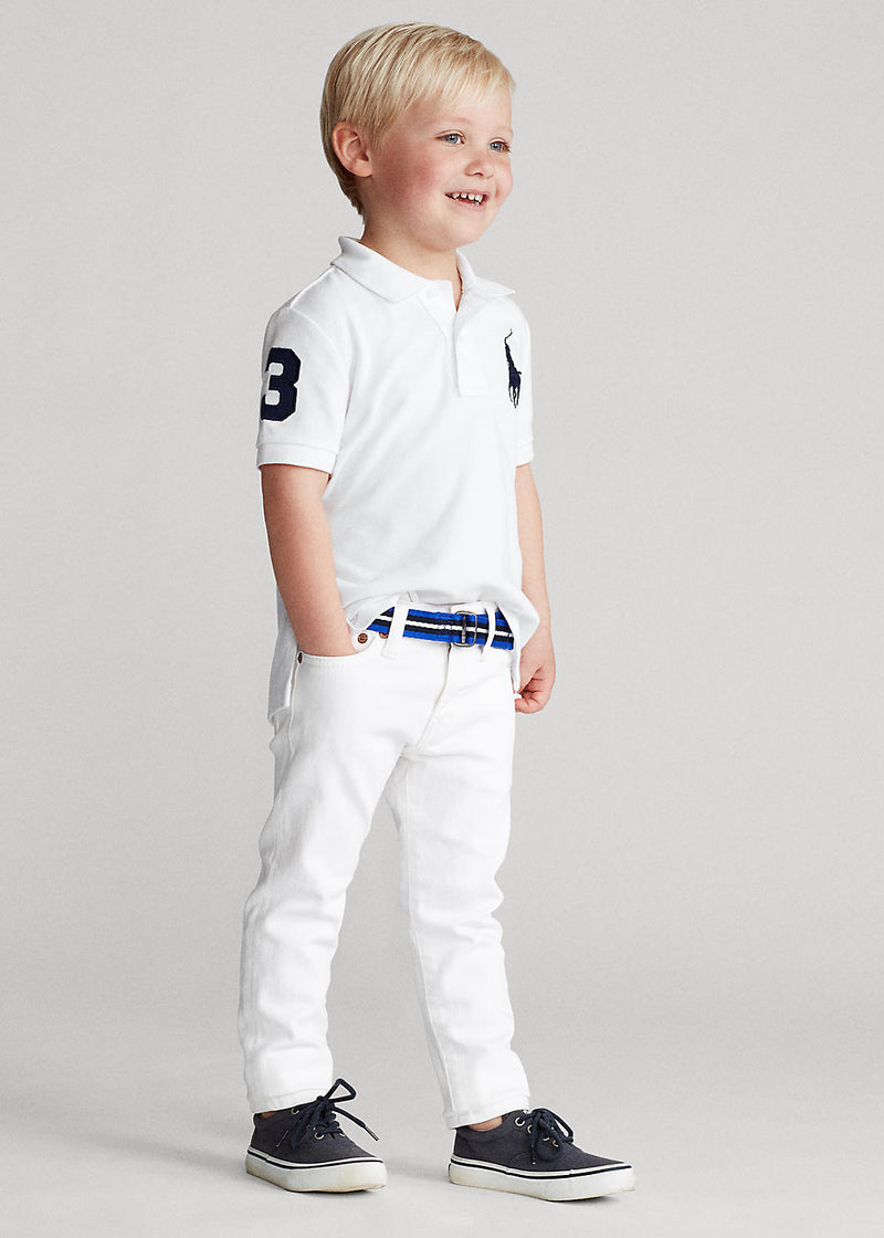 Polo Ralph Lauren Boys -Kids Big Pony Cotton Mesh Polo Shirt