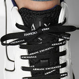 Armani Exchange Black White Shoes