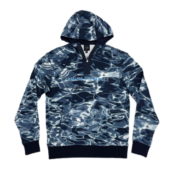 Armani exchange hoodie sweatshirt (navy blue)
