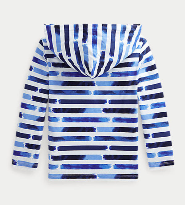 Polo Ralph Lauren (2-20) Striped Cotton Hooded Tee